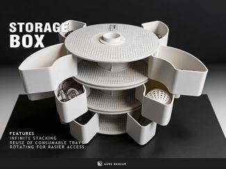 收纳盒-无限堆叠