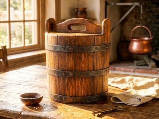 Miniature 18th C Pantry Box