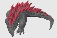 Figurine Godzilla revisitée — photo 8