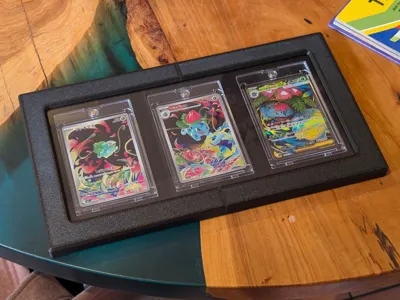 Trading Card Display Case
