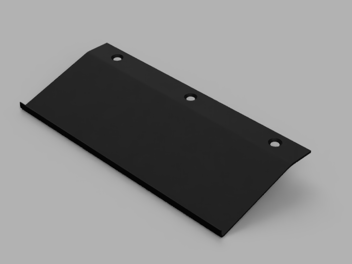 Keyboard tray for Aluminum profiles sim racing