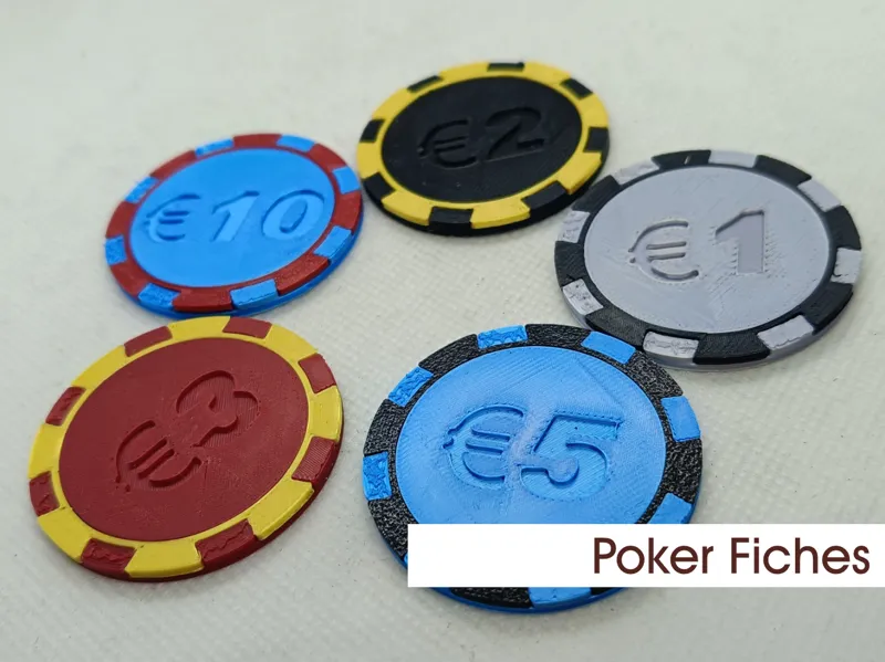 Euro Poker fiches