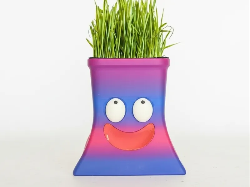 Cat Grass Cradle