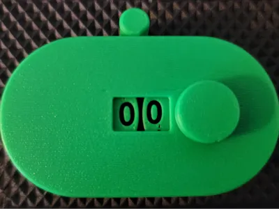 Two Digit Pawl Mechanism Counter