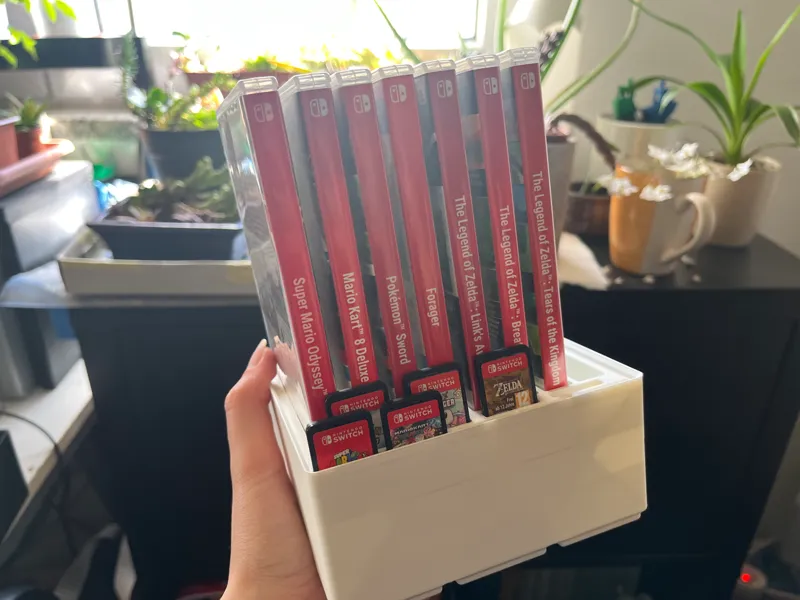 Gridfinity for Nintendo Switch 1 and 2 Games