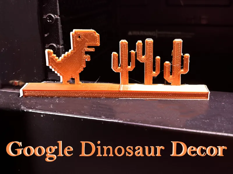Google dinosaur decor