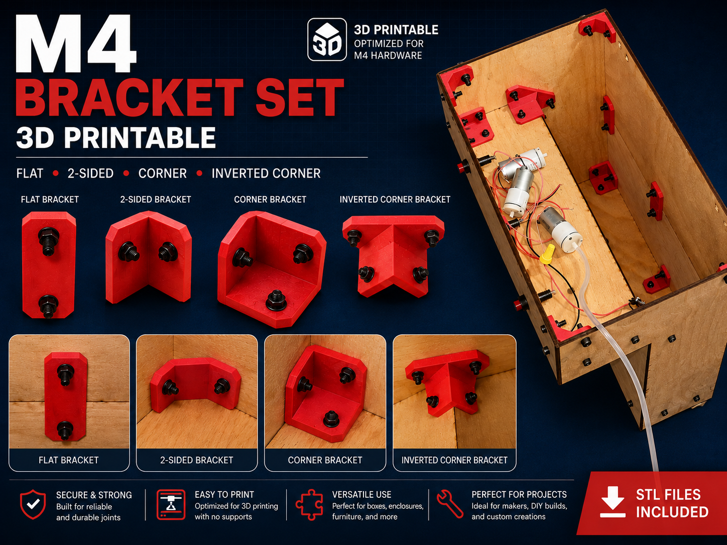 Ultimate M4 Bracket Collection