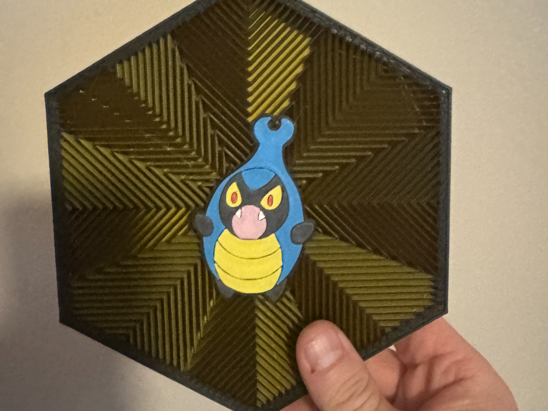 #588 Karrablast Hex Wall Art