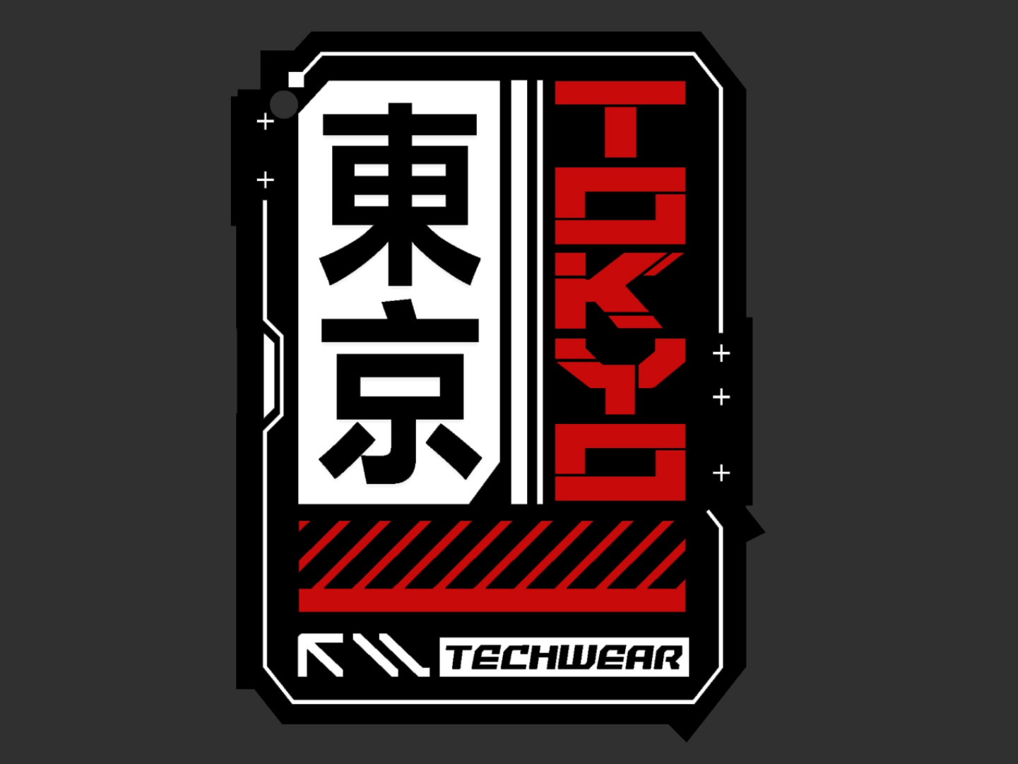 Chaveiro Tokyo Techwear 