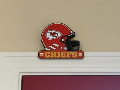 Kansas City Chiefs Door Topper