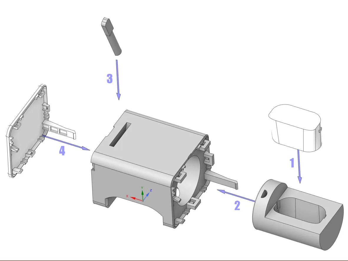 A1 Adjustable Original Camera view 3