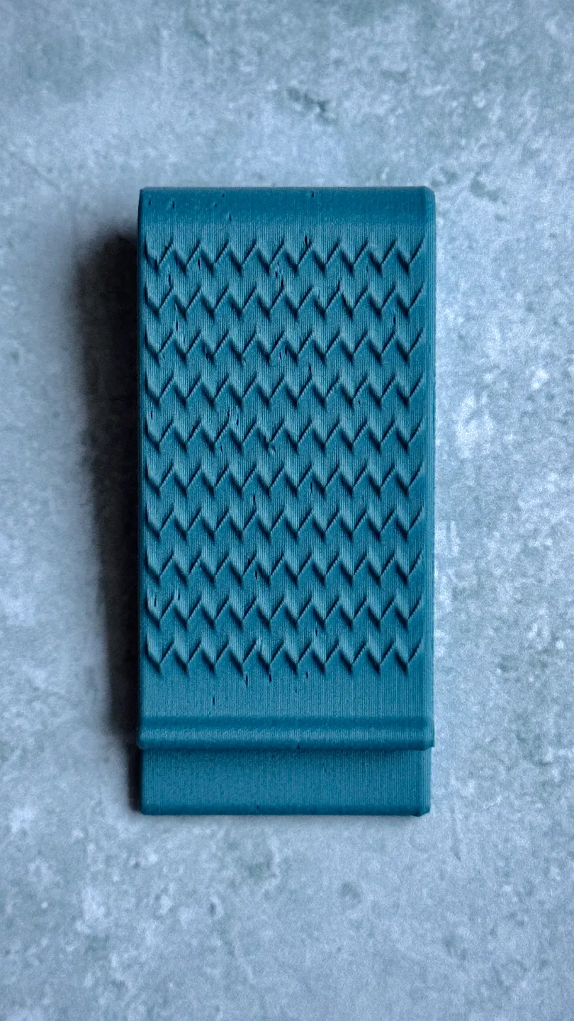 Zig-Zag Money Clip - 10g / 25min view 2