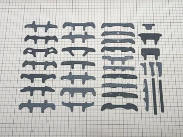 Modelo para impresión 3D: 《田宫迷你四驱车》常用龙头凤尾 田宫原版数据 — vista de referencia 4