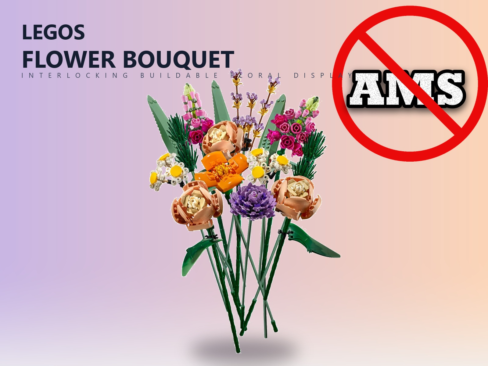 Flower Bouquet - Legos Set 10280 - 1