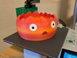 Fire Yarn Bowl