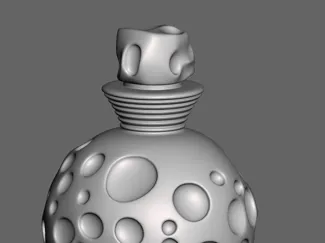 potion bottle, perfume bottle