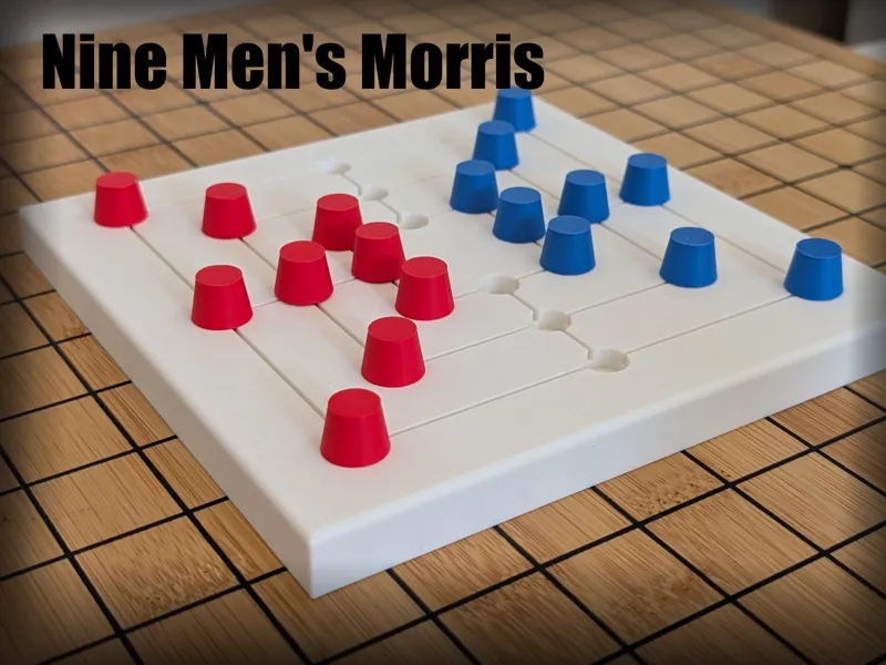 Nine Men's Morris - Classic Strategy Board Game