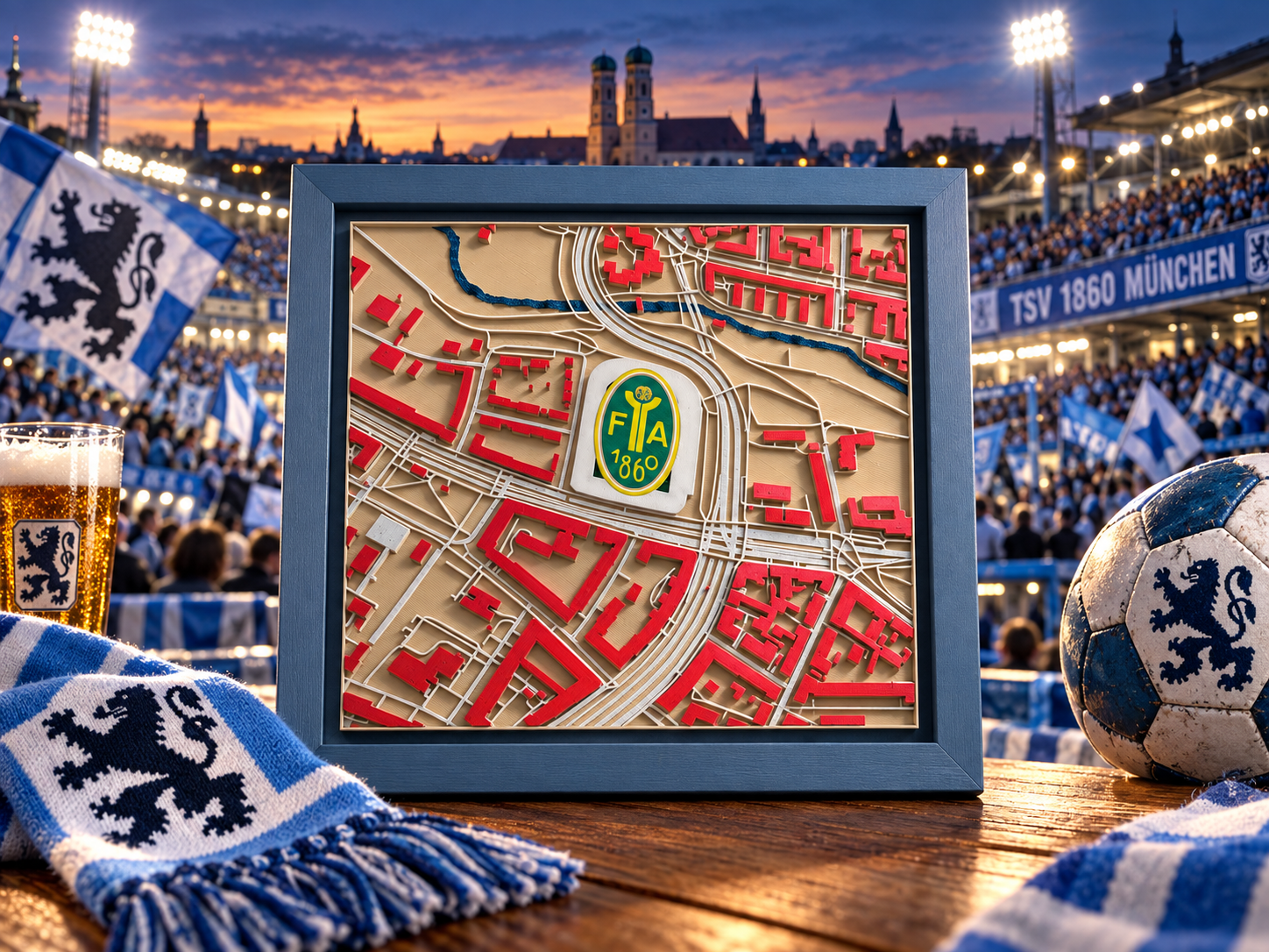 TSV 1860 MÜNCHEN – GRÜNWALDER STADION 3D model