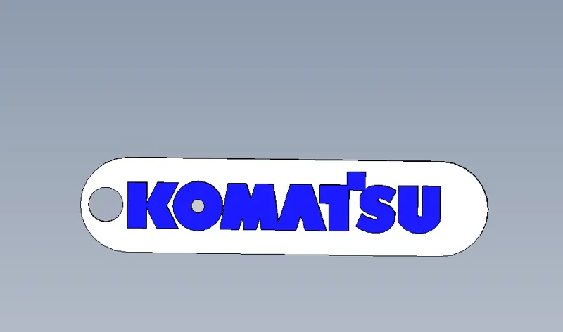 Komatsu Schlüsselanhänger