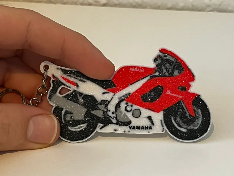 YZF600R keychain