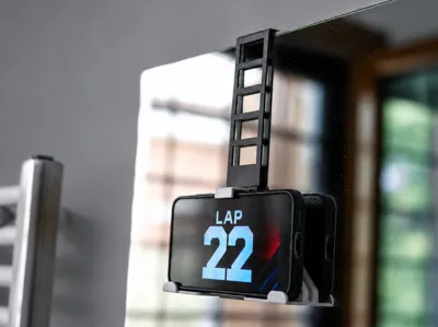 Customizable Mirror Phone Holder