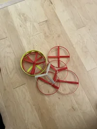Better flyers: 0.1mm layer, 2 walls, 100% infill
