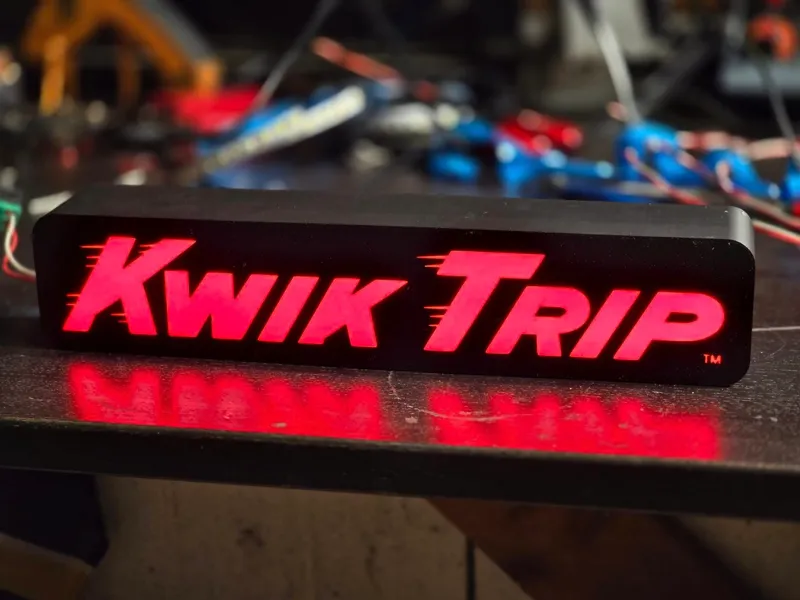Kwik Trip light box
