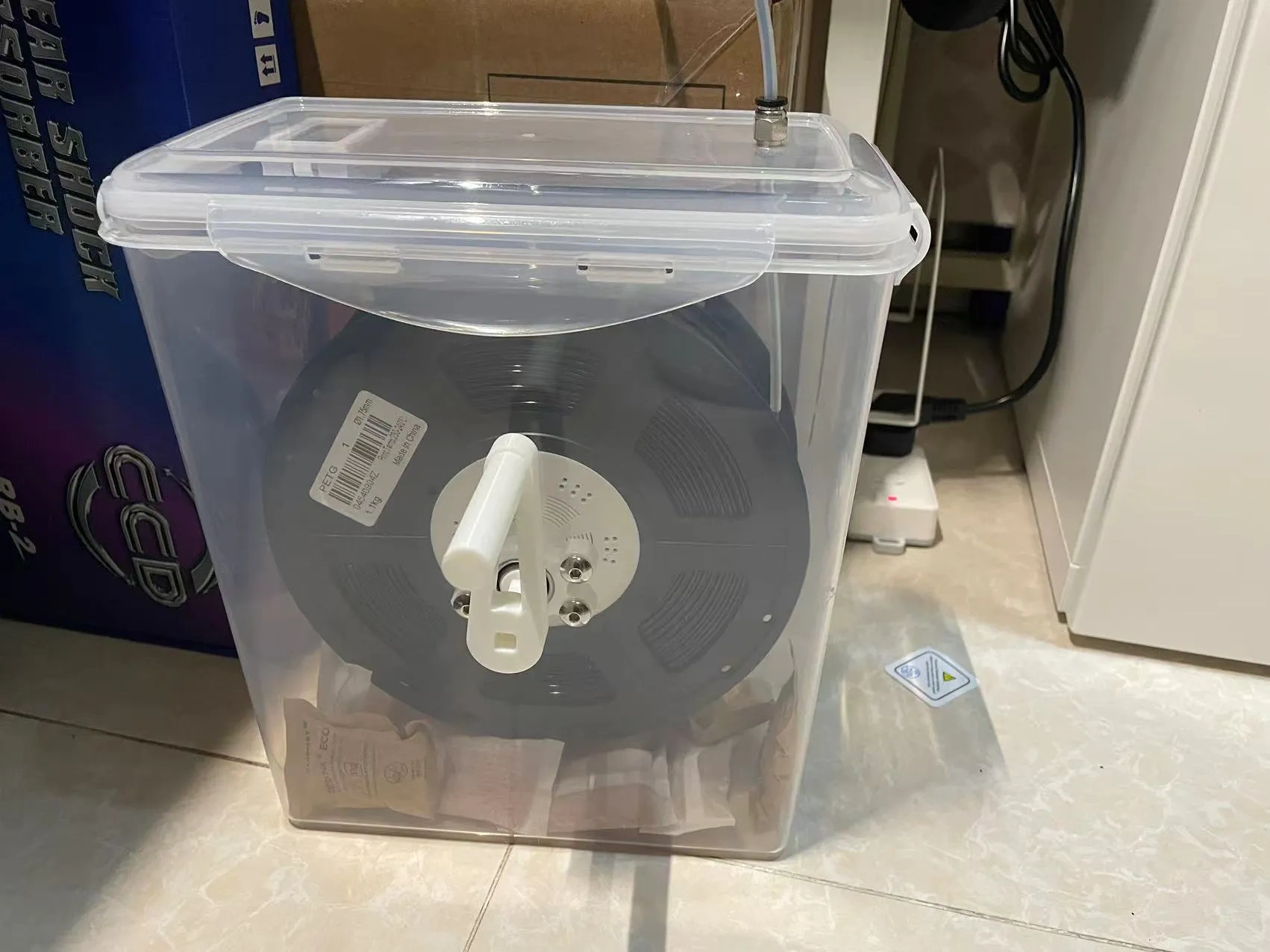 Miniatura 3 do modelo 3D 3D打印供料摇摇米捅料盘支架