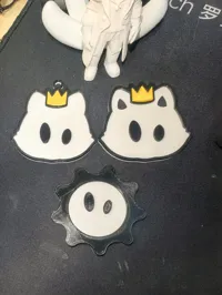 太阳花小d冰箱贴