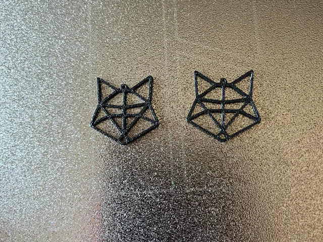 fox earrings