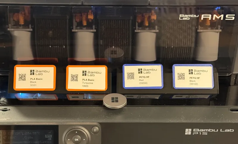 Filament AMS Display Unit
