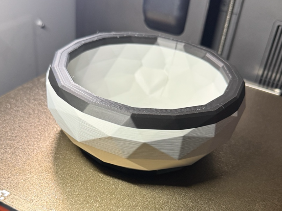 Low Poly Thick Bowl