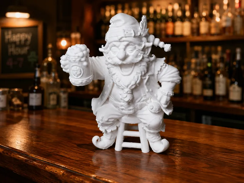 Funny Drunkard – Bar Decor Figure