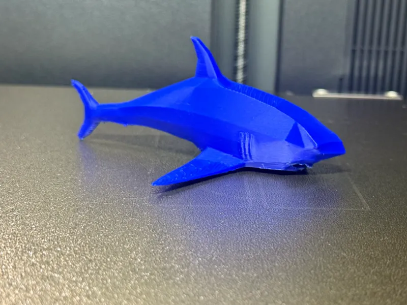 Low-Poly Blue Shark