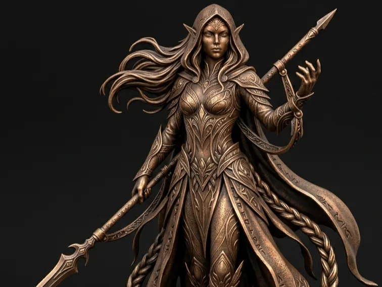 Elven Crypt Guardians (Spirits)