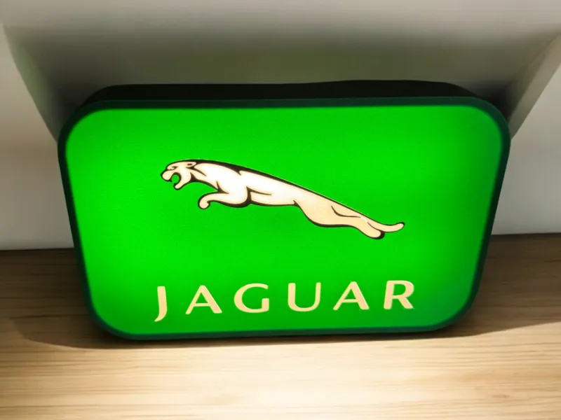 Jaguar Automotive Logo Lightbox
