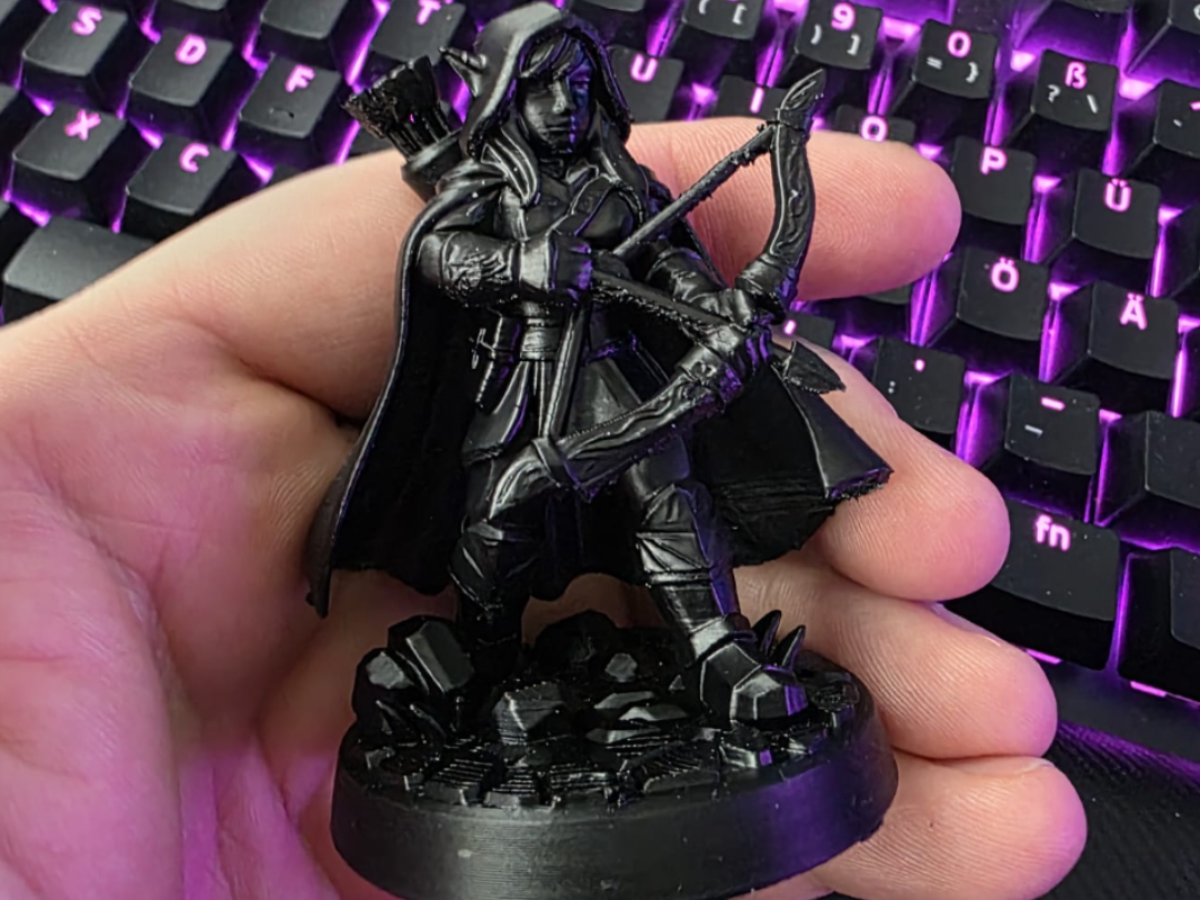 Waldelfin Spielfigur D&D