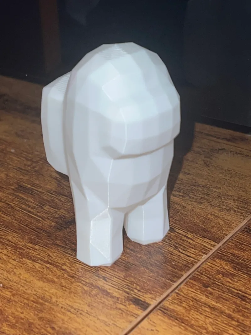 Low Poly Among Us Paint Yourself.