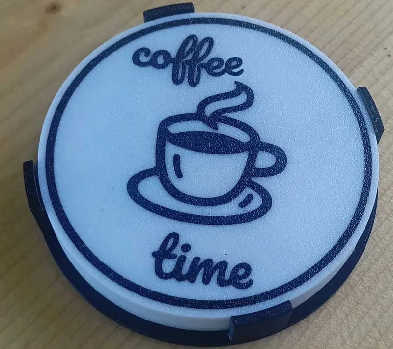Coffee time coasters