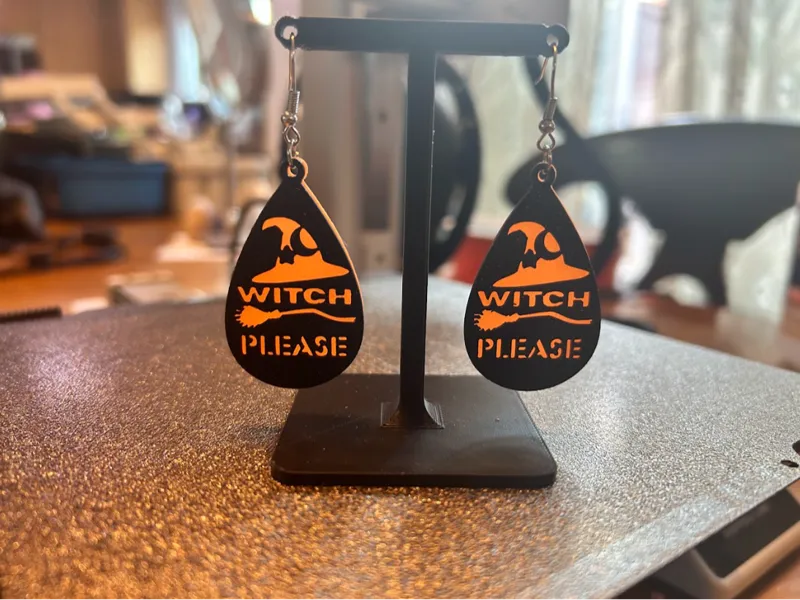 *NO AMS* Witch Please Earrings