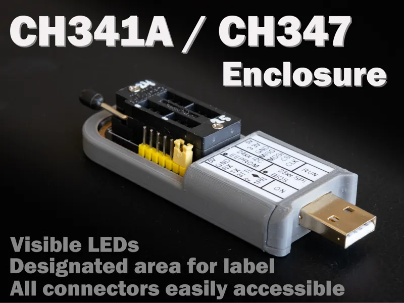 CH341APro / CH347 programmer enclosure