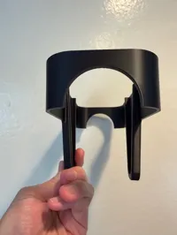 Cutout for feeding from top of spool