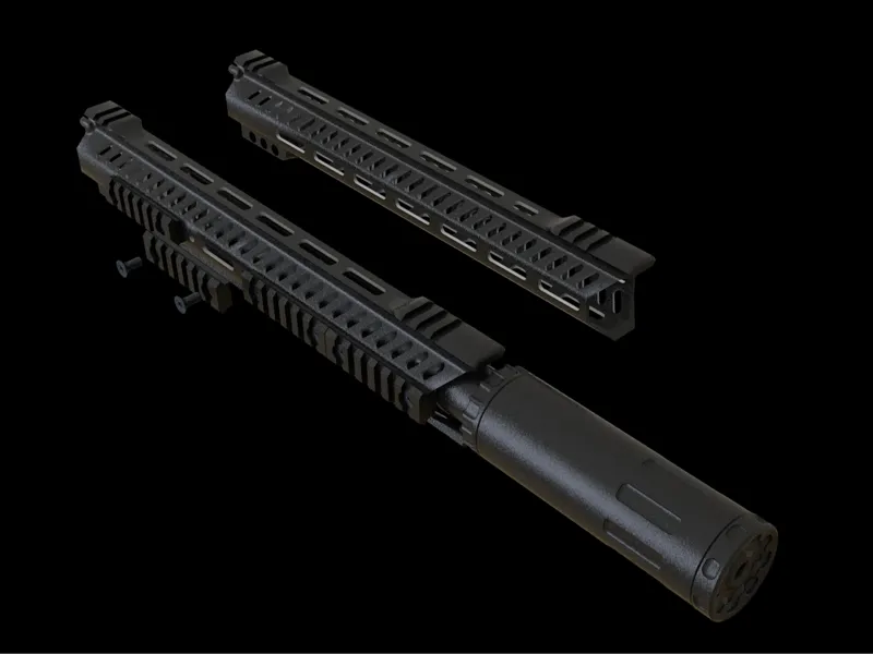 M-Lok Handguard "BАSTARD" for AR15