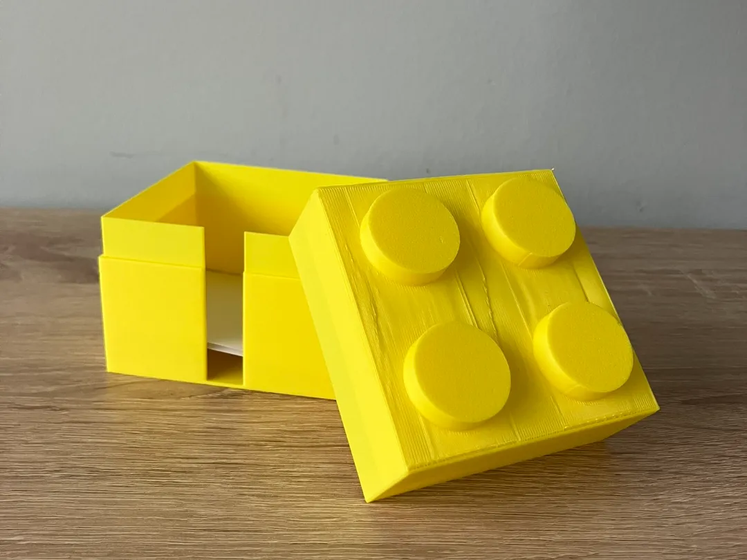Support pense-bêtes façon brique Lego