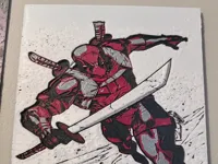 Deadpool Hueforge