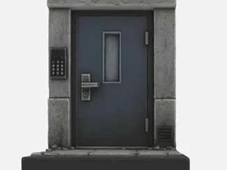 puerta seguridad