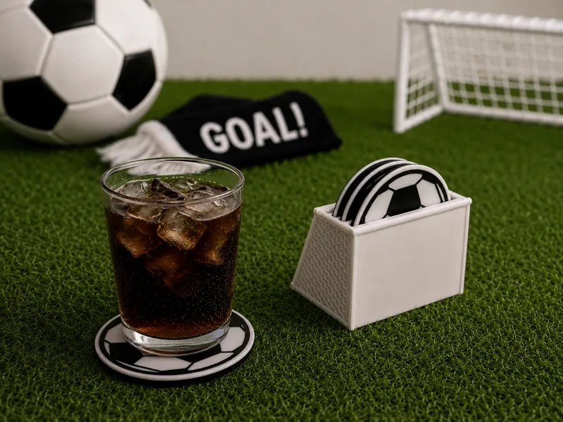 Game Day Soccer Coasters