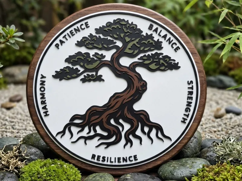 Bonsai Tree - Wall Decor