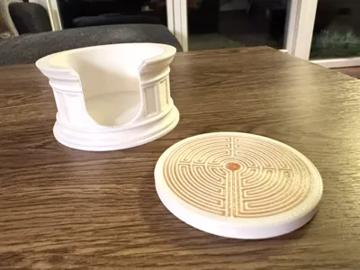 Labyrinth of the Minotaur Coaster Set