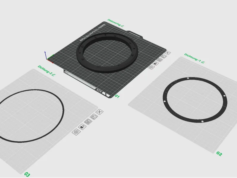 Distanzring V1.1 für 170er Lautsprecher